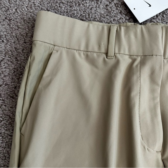 Nike Dri-Fit Womens Golf Khaki Standard Fit Pant L - Picture 3 of 13